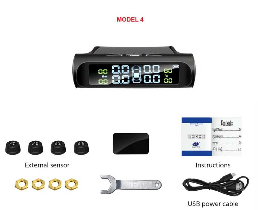 Sistem de monitorizare a presiunii aerului din anvelope TPMS