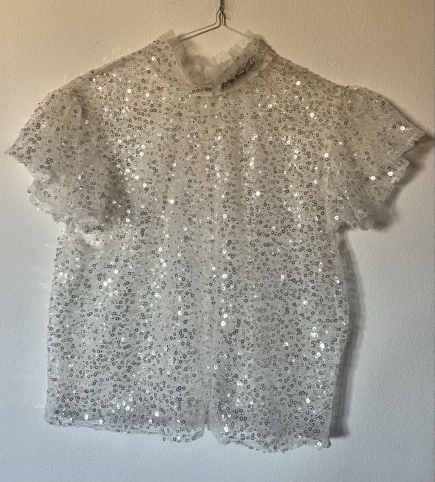 Блестяща блуза ZARA