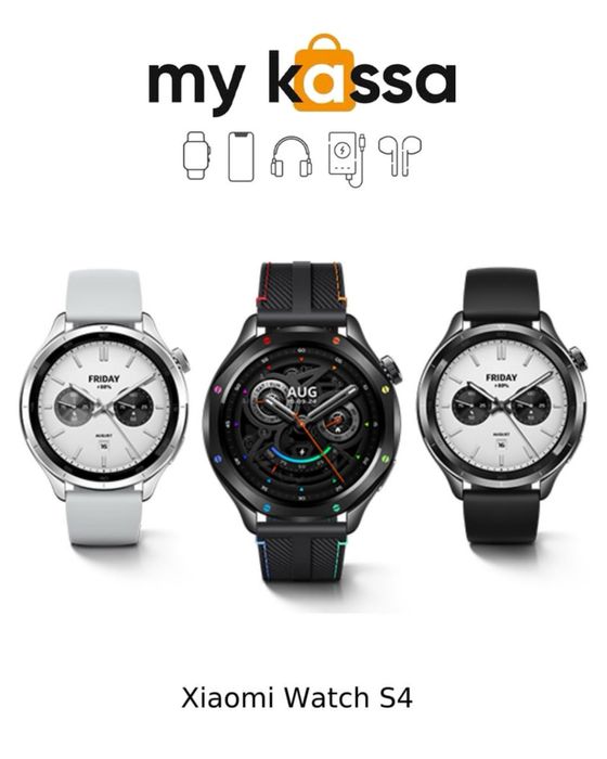 Новый! • Xiaomi Watch S4 • Доставка