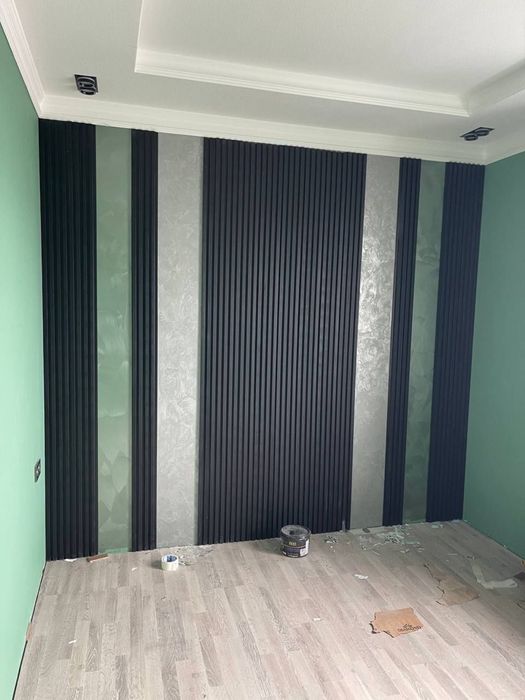 bambuk panel gipsakarton kafel aboy shu turdagi hamma ishni qilamiz