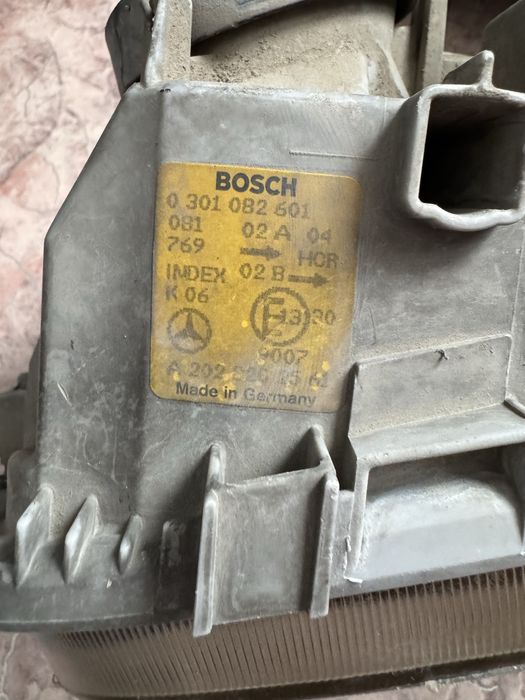 Фары Мерседес С200