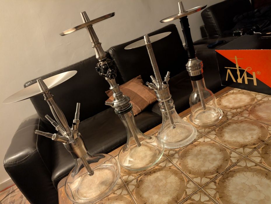 Narghilea aroma carbuni creuzet furtun hmd smokebox shisha hookah amy