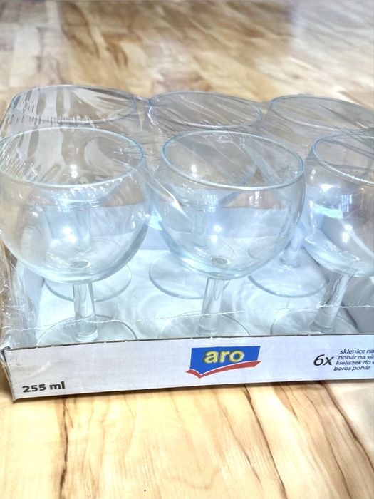 aro Бокал для вина 250мл 6 шт