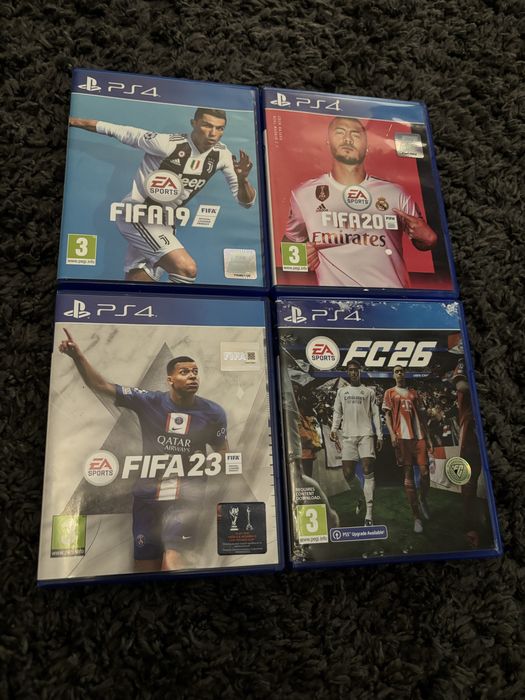 Fc и Fifa за PlayStation 4