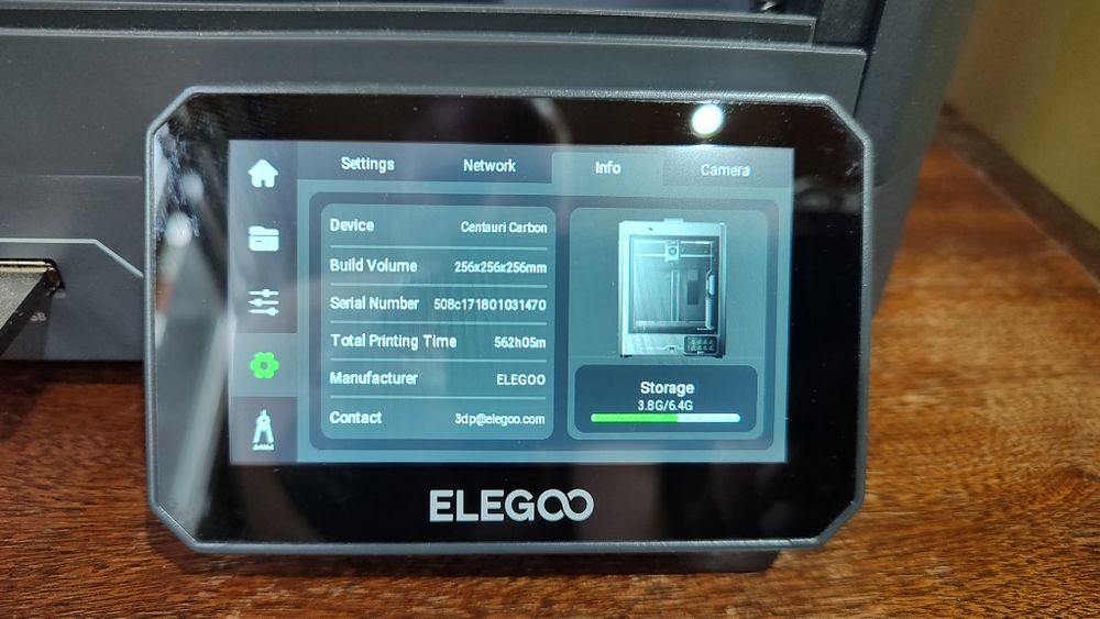 ELEGOO Centauri Carbon – високоскоростен CoreXY 3D принтер
