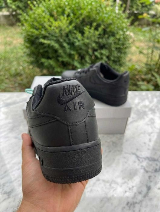 Adidasi Nike Air Force 1 Triple Black Low
