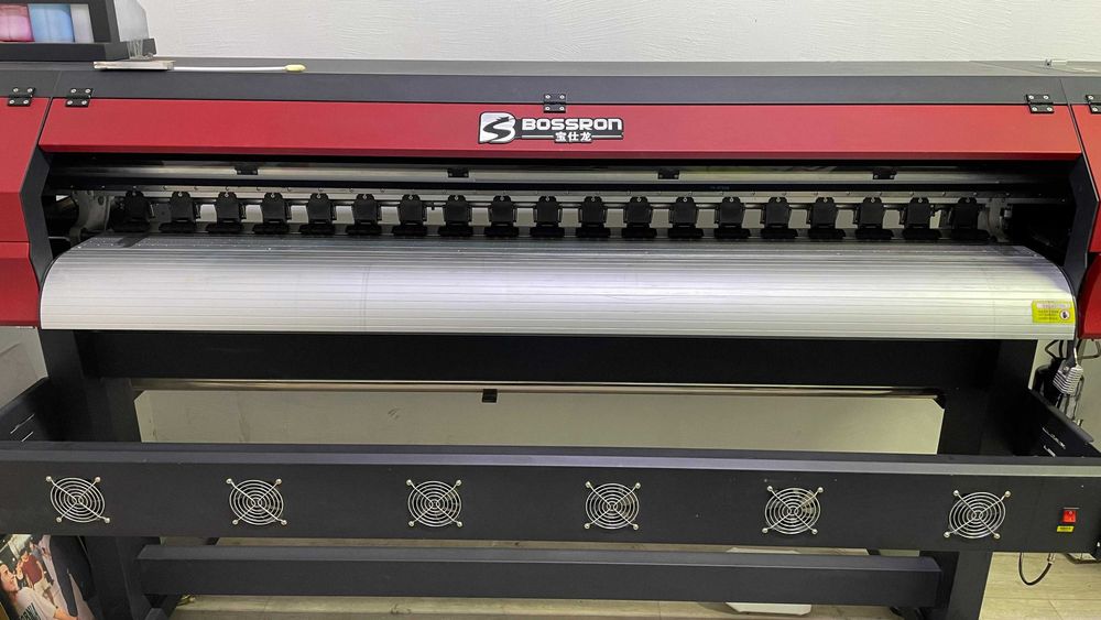 Широкоформатный Принтер bossron wt-1800g, 4 головы DX5