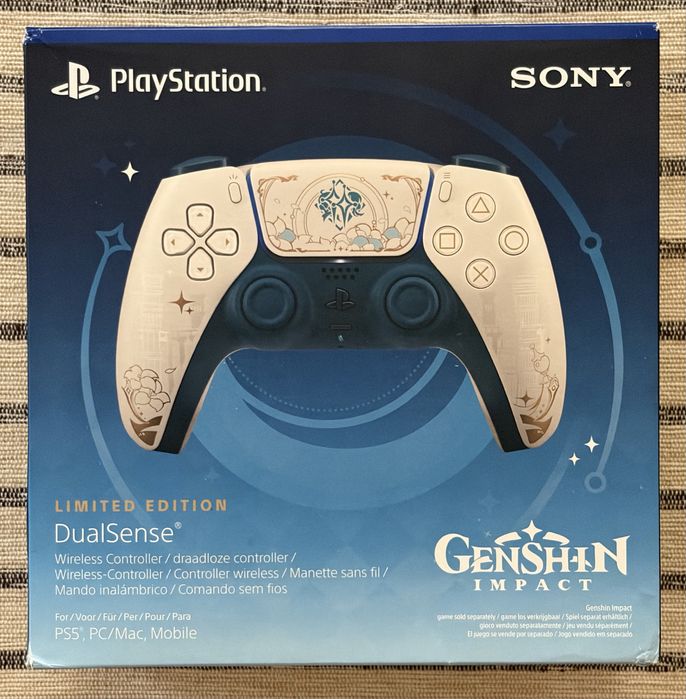 Playstation Genshin Impact Limited Edition DualSense Controller