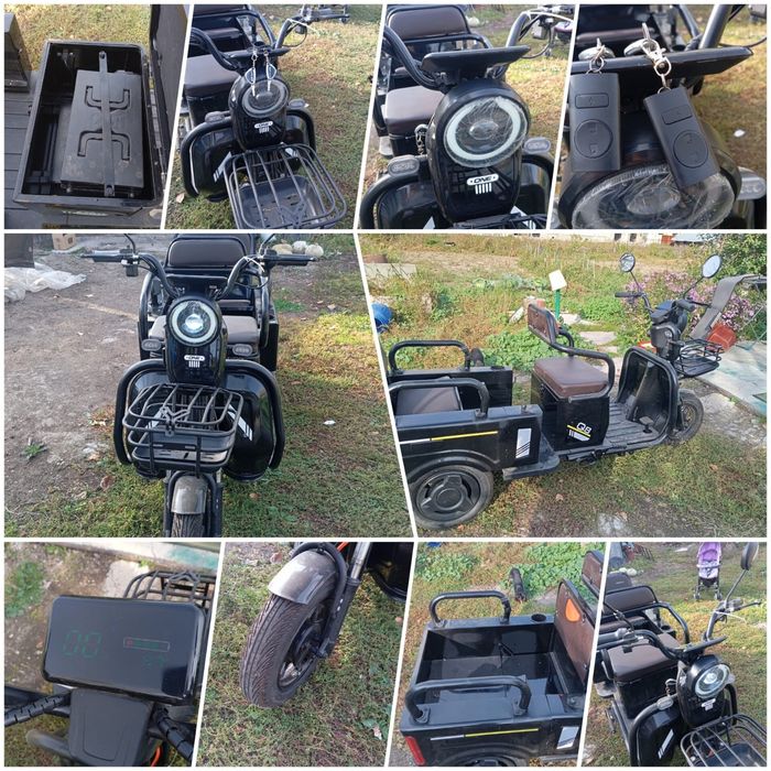 Продам электротрицикл ONE Q8 -