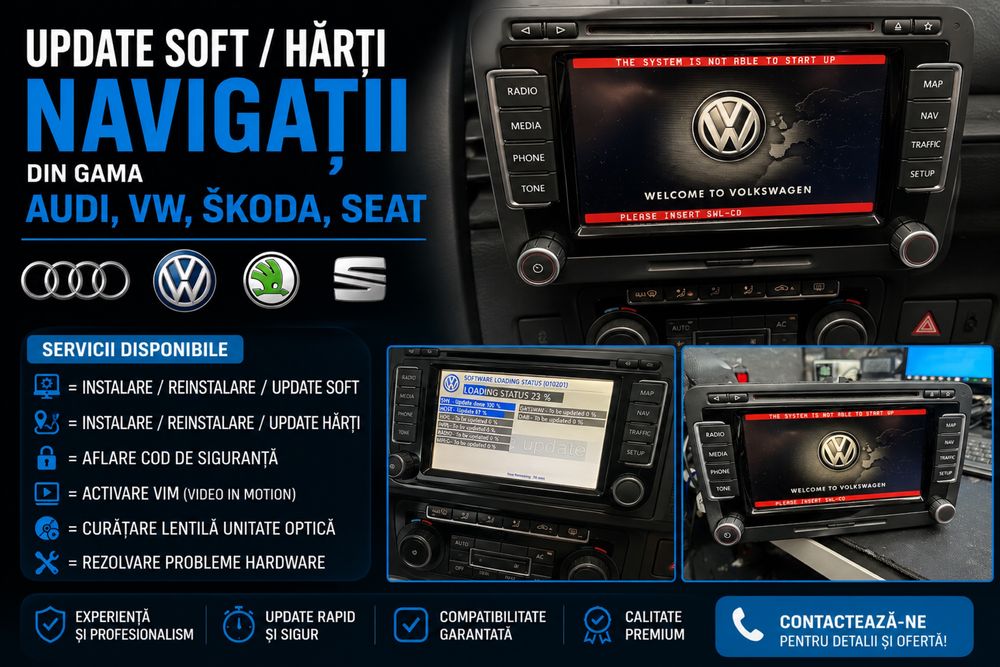 Update soft / harti navigatii