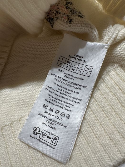 Christian Dior sweater cashmere