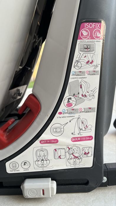 Scaun Chicco 3 trepte isofix
