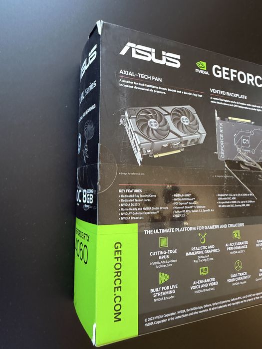 Placa Nvidia ASUS Dual GeForce RTX™ 4060 OC Edition 8GB GDDR6, sigilat