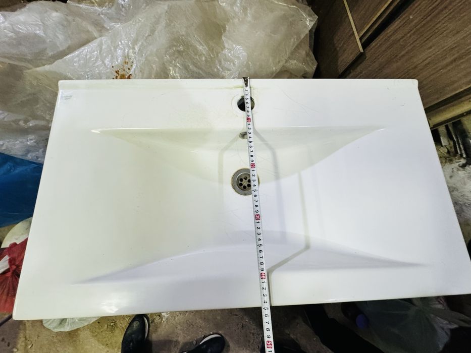 Раковина с тумбой б/у