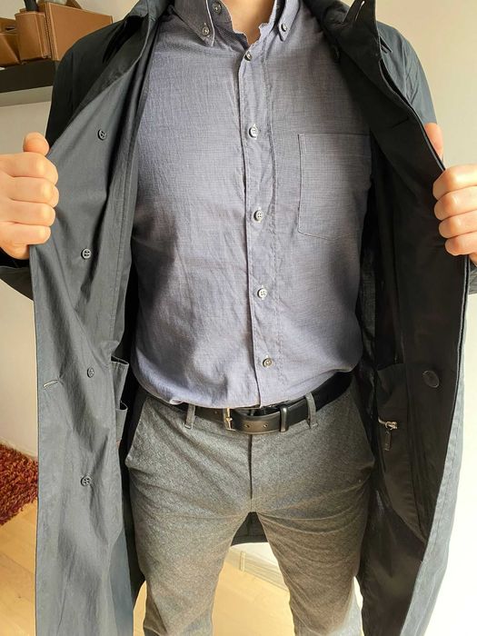 Trenci Zegna bumbac lucios