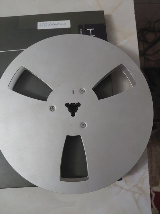 Bandă magnetofon din aluminiu  Agfa