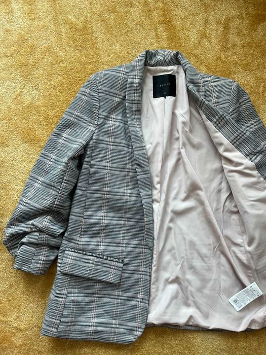 Суитчер DONNA KARAN DKNY Вълнена Жилетка Mango, сако MOTIVI