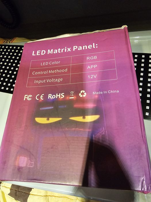 Комплект от 2 броя светещи ЛЕД LED очи за предно стъкло, Devils Eyes