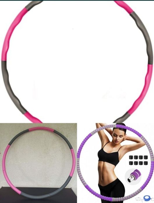 Cerc fitness masaj 8 segmente hula hoop slabit hulahoop tonifiere