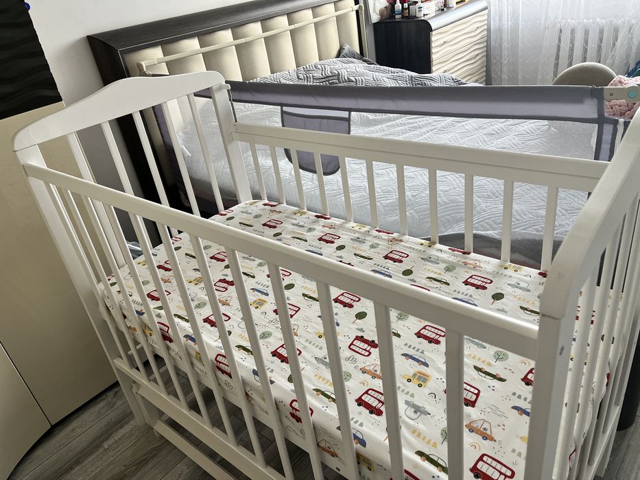 Детский кровать белый