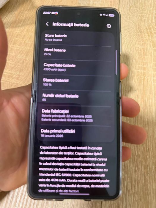 Samsung flip  7   256gb