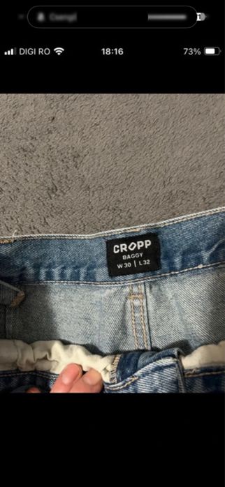 Blugi bărbati Baggy Cropp