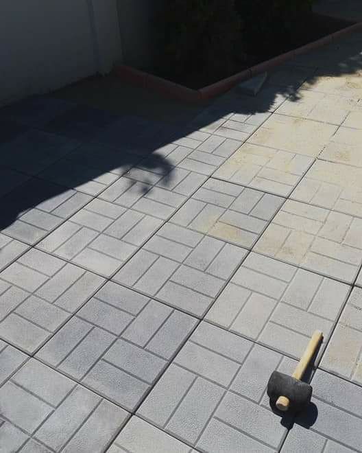 Pavele model 3D pentru zona auto pavaje