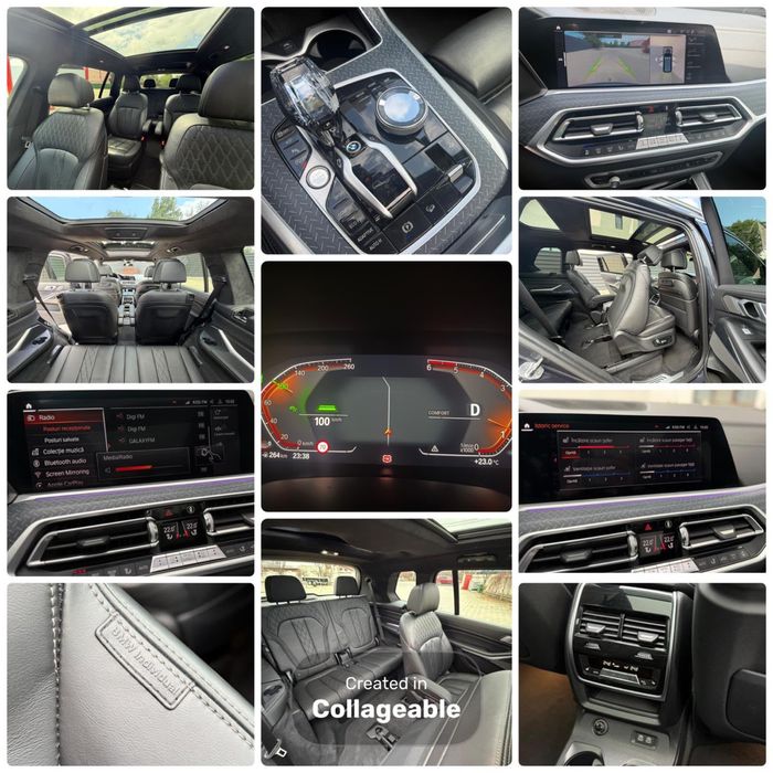 Bmw X7 3.0d-265cp-2020-Model Individual-6Locuri-Full Option-Variante Auto !
