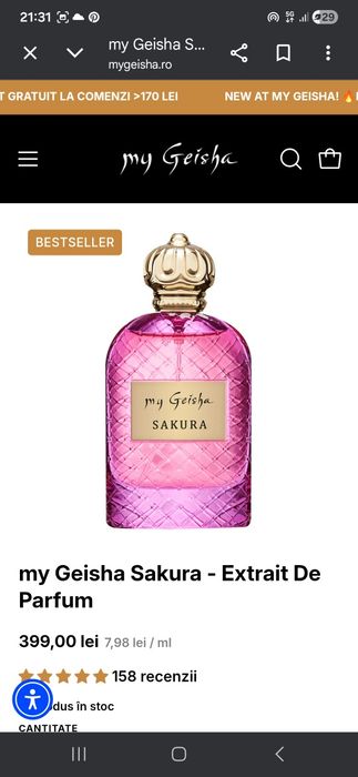 Parfum my geisha