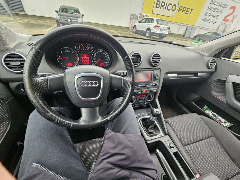 Audi A3 Sportback, 170 cp, 2.0 tdi, S-line exterior