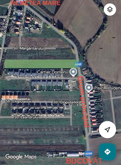 Teren de vânzare - între Bucovăț și Remetea Mare