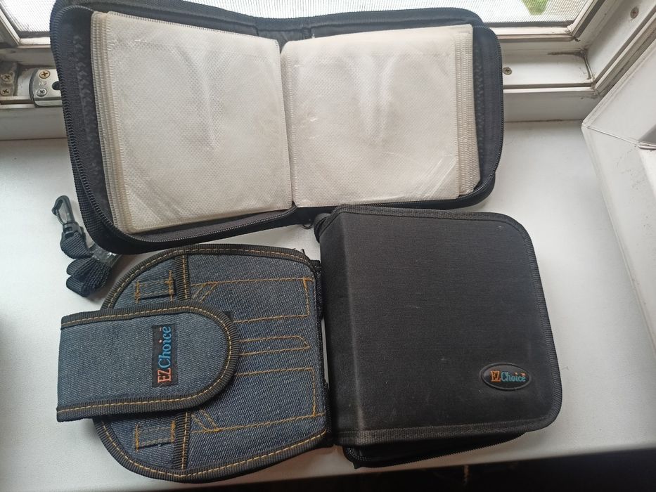 CD/DVD-холдеры, переносные сумки для компакт дисков