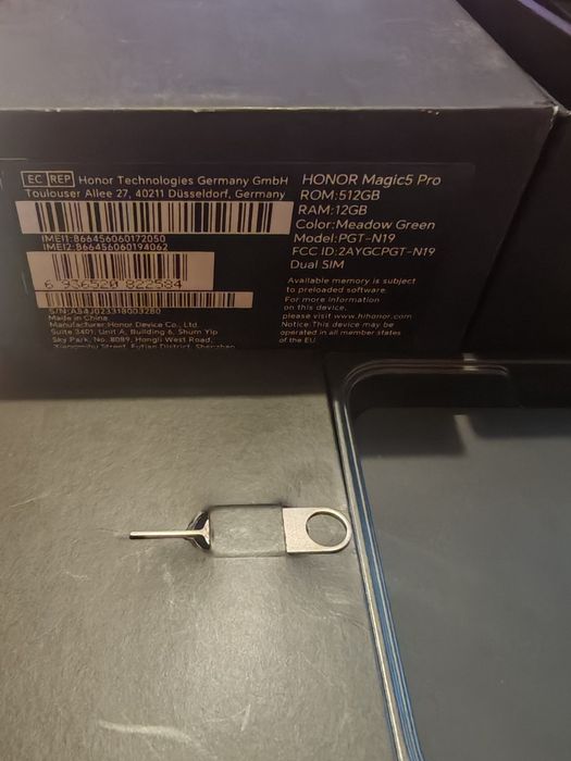 Honor Magic 5 pro 12/512