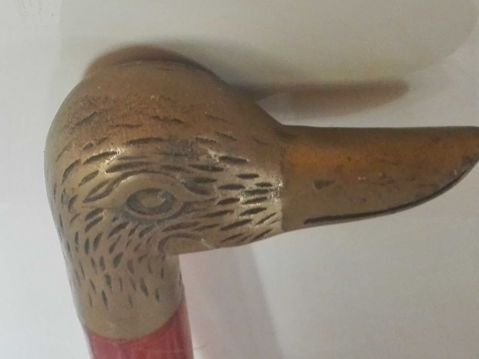 Стар щик от турски Маузер и туристически бастун..