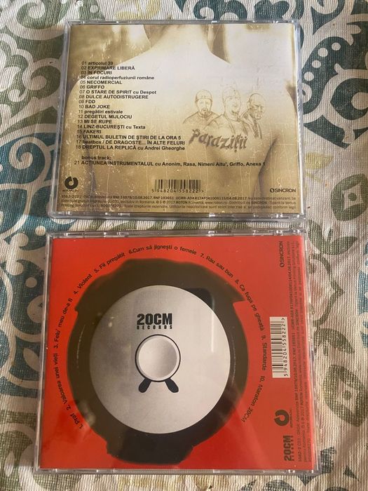 Parazitii 2CD Confort 3 si Irefutabil nefolosite, pret negociabil