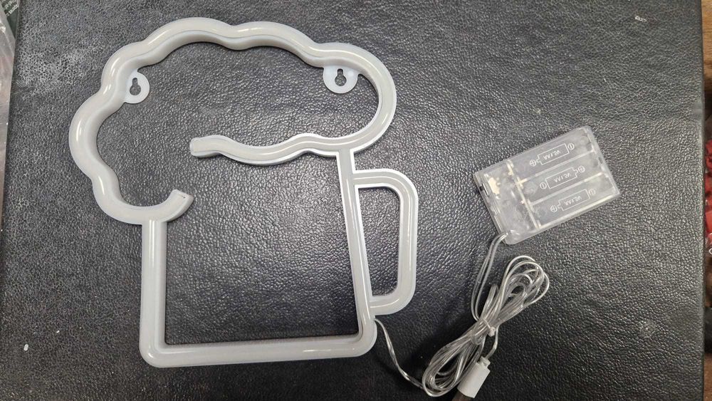 Semn de bere iluminat cu LED lumină neon pentru baruri și restaurante