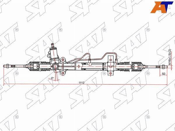 Рейка рулевая Hyundai Tucson