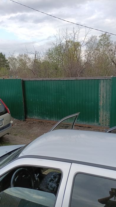 Откатные ворота в сборе