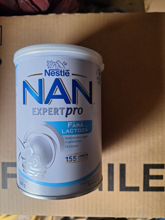 Адаптирано мляко Nestle NAN, Без лактоза, 400гр.