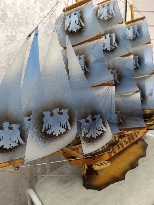Корабль дерево ручная работа -14000