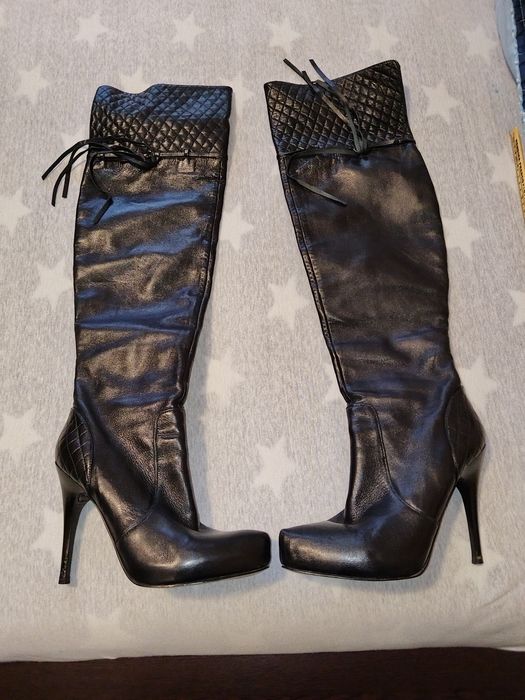 Cizme guess piele naturala