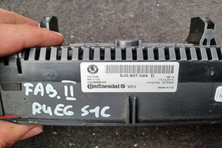 Comanda clima 5J0907044D 5J0907044D Skoda Fabia 5J (facelift)