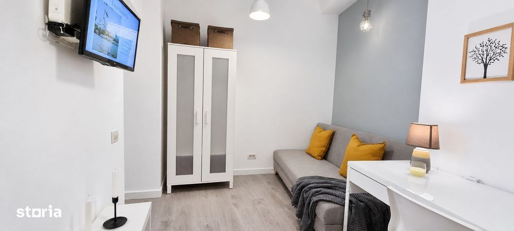 Proprietar – inchiriez garsonieră renovată, centrală proprie, Cișmigiu