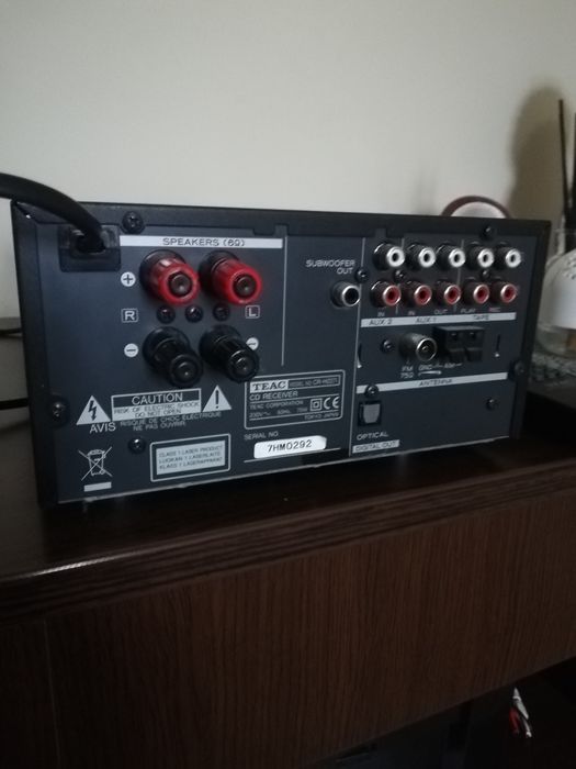 TEAC. amplituner, sistem audio
