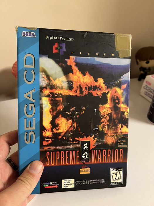 Продам игру для Sega CD Supreme Warrior