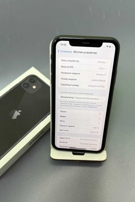Apple iPhone 11, 128 гб , акб 73% (Степногорск 104/1036)