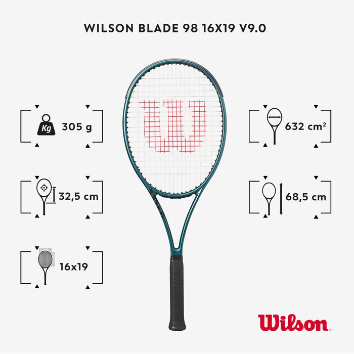 Rachetă Neracordată Tenis Wilson Blade 98 - produs resigilat Decathlon