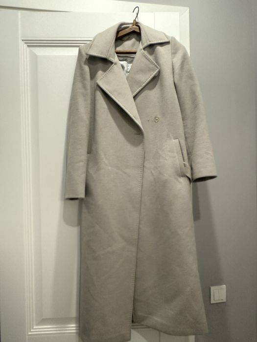 Продам  пальто бежево-серого цвета турецкое