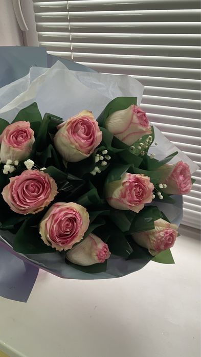 Букет роз свежие