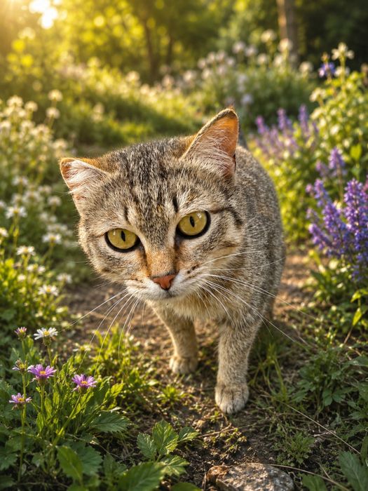 Котята ищут мам и пап